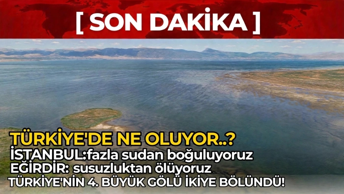 TÜRKİYE'DE NE OLUYOR? Bir Yanda Sel, Bir Yanda kuraklık..!